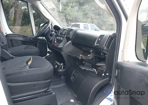 2021 Ram Promaster 3500 Cargo Van High Roof 159 Wb Ext from USA, damaged, VIN 3C6MRVJG9ME552035